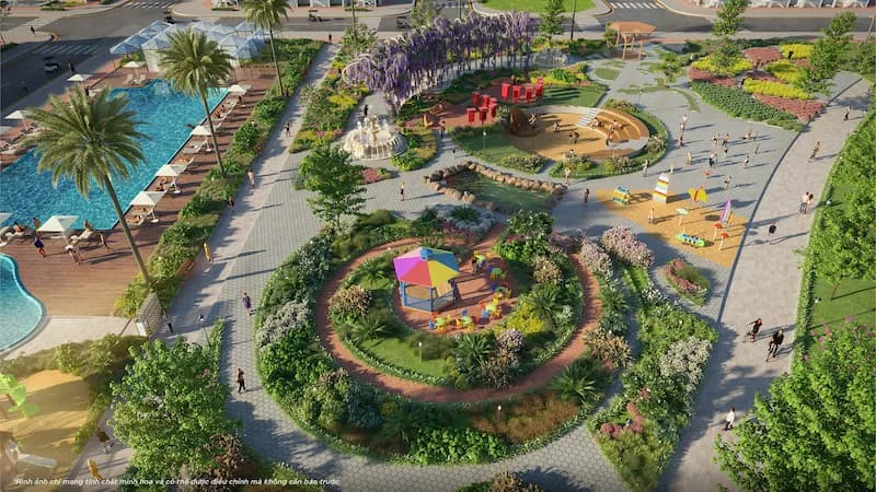 Tiểu khu Nikko Park Caraworld Cam Ranh - Đón đầu xu hướng sống bền với 5 dòng chảy giao thương 2 Phối cảnh Nikko Park