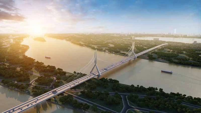7 cột mốc vàng thúc đẩy tiềm năng tăng giá Vinhomes Global Gate Cổ Loa 1 Khởi công cầu Tứ Liên