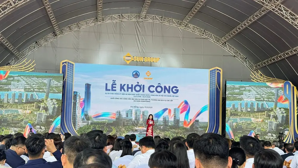 Hình ảnh lễ khởi công dự án Sun Porta Town từ chủ đầu tư Sun Group